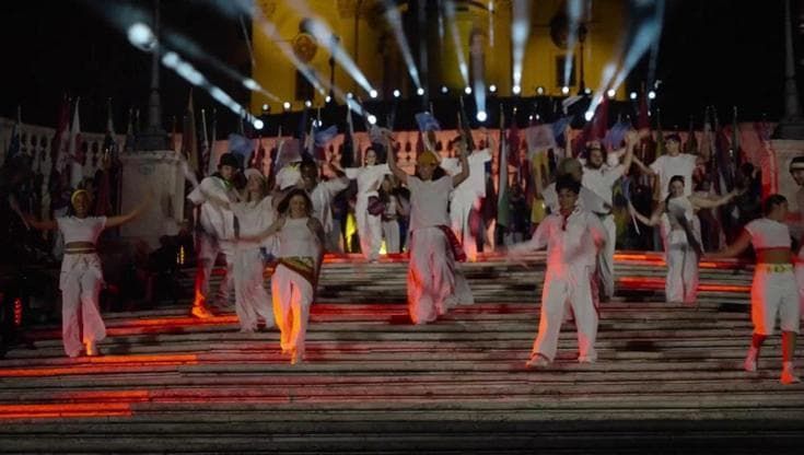World Skate Games, spettacolo a Piazza di Spagna