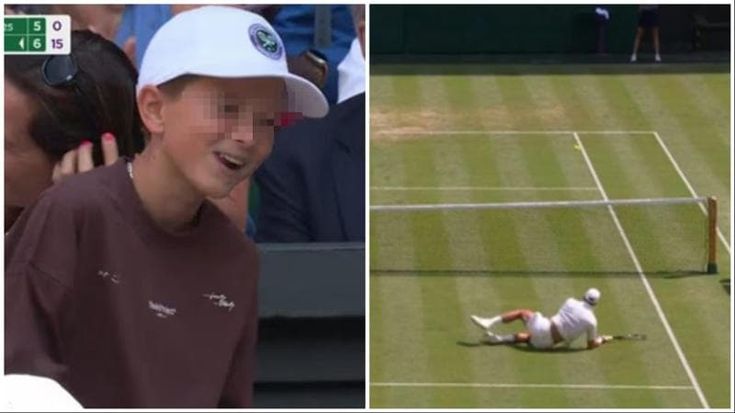 Il tuffo di Djokovic che fa impazzire anche suo figlio. E raggiunge il record di Federer