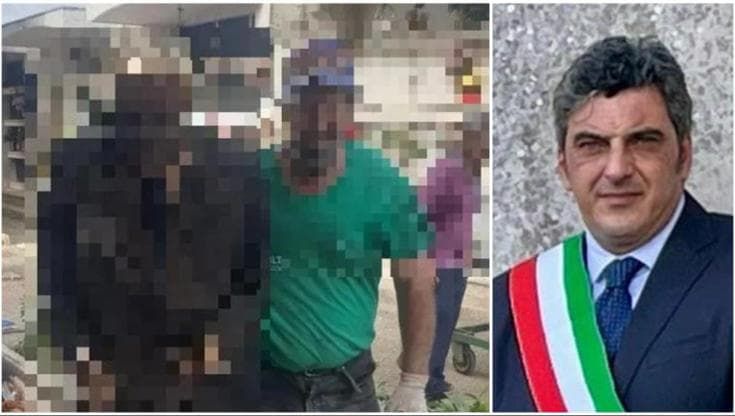 Foto con il morto, il sindaco che ha fatto partire l’inchiesta: “Ho denunciato io, non è goliardia”