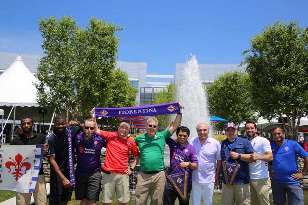 Fiorentina, Commisso e il picnic nella sede di Mediacom in America