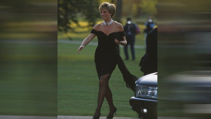 Quel vestito nero con cui Diana si vendicò di Carlo