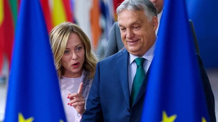 Meloni delusa dalla vittoria a metà di Le Pen: ora in Europa teme la sfida di Salvini