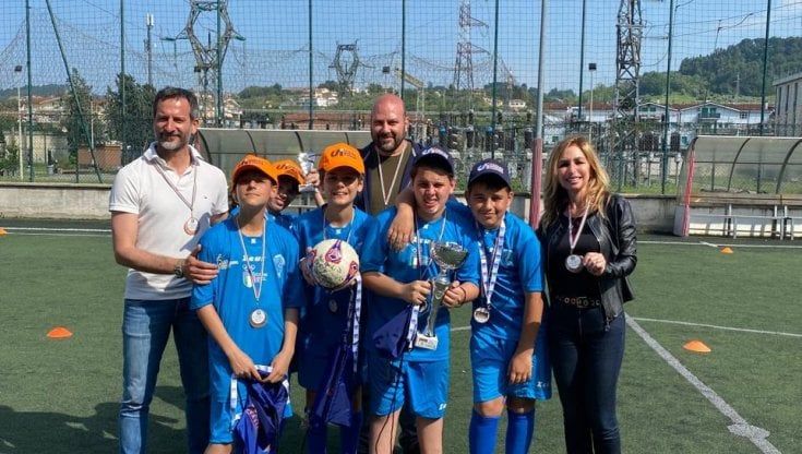 Cinque bambini dello Sperone campioni di calcio e atletica a Pescara
