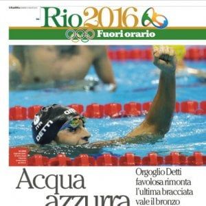 Rio 2016, con Repubblica su iPad c'è "Fuori orario": le notizie della notte nel giornale del mattino