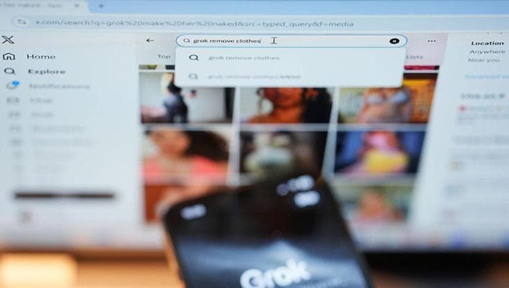 Indagine Ue su X per i deepfake sessuali di Grok: “Forma violenta e inaccettabile di degradazione”