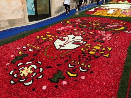 Siracusa, l'Infiorata di Noto dedicata alla Cina