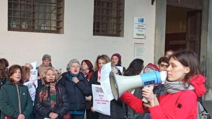 La protesta: “Difendiamo la legge sull’aborto”