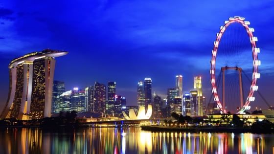 A Singapore si festeggia