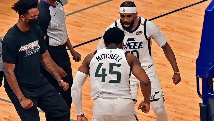 Basket, playoff Nba: Utah passa in vantaggio, Portland pareggia i conti