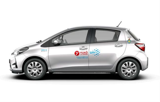 A Venezia parte "Yuko with Toyota", il car-sharing Full Hybrid