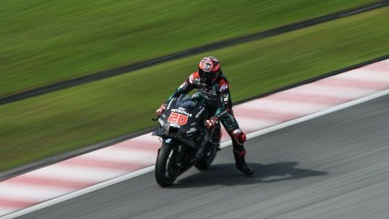 MotoGp, test Sepang: Quartararo domina, Rossi quinto