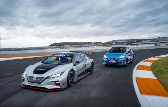 Nissan Leaf Nismo RC, la berlina elettrica scende in pista