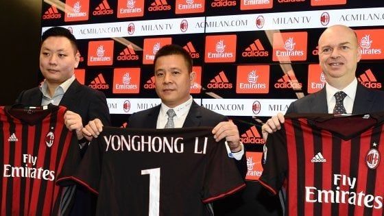 Ombre sul Milan: "Yonghong Li non ha nessuna miniera"