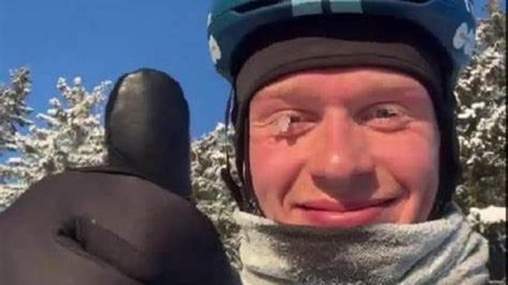 Leknessund si allena in bici a -24°: il video diventa virale