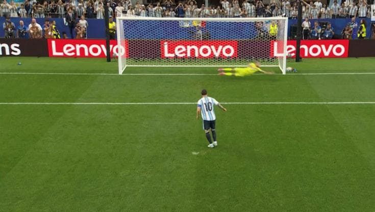 Messi sbaglia un rigore ma poi fa doppietta: 18 gol nelle fasi finali dei mondiali, nessuno come lui