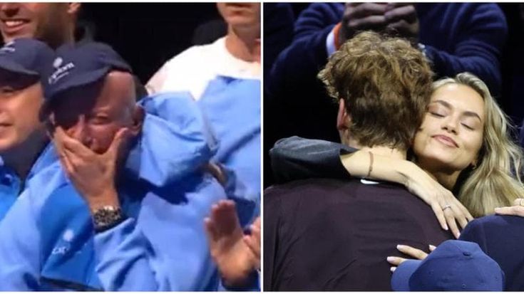 L’abbraccio con Laila e le lacrime di Ferrara. La festa di Sinner e Alcaraz lo sfida: “Fatti trovare pronto”