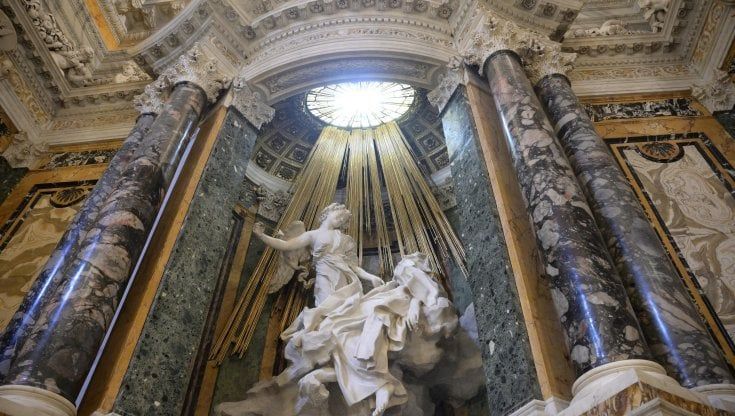 Roma, torna a splendere la Cappella più amata da Bernini: restauro integrale per l'Estasi di Santa Teresa