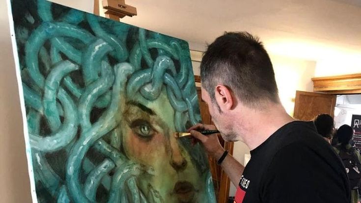 Romics, l’illustratore Barbieri: “Disegno e trovo il mio rifugio”
