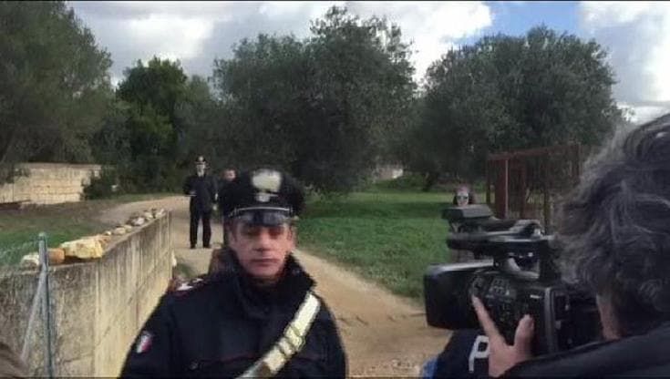 Sassari: brucia viva la moglie, il luogo dell'omicidio