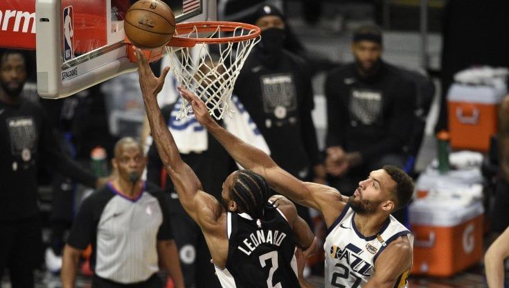 Basket, playoff Nba: Los Angeles Clippers a valanga, Utah ko in gara 3
