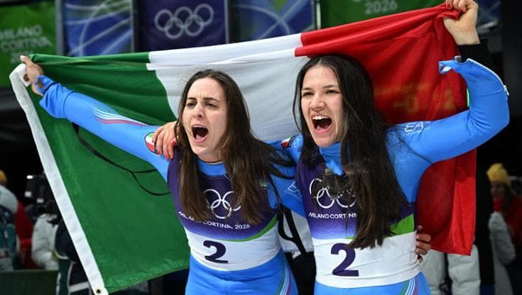 Slittino d’oro per l’Italia: Vötter e Oberhofer vincono nel doppio femminile