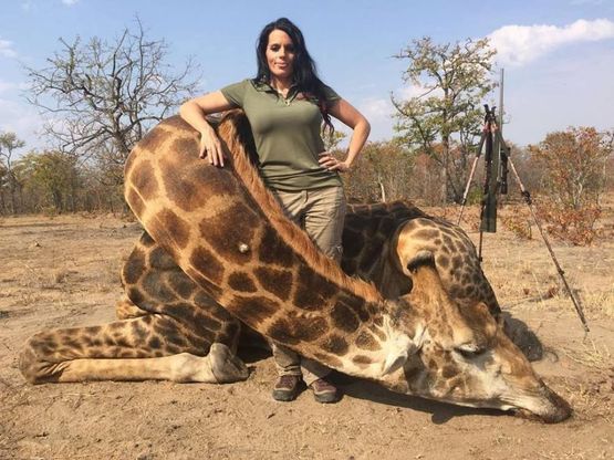 Dopo il killer di Cecil, ecco Sabrina. Il web in rivolta contro la cacciatrice di giraffe