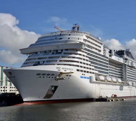Msc lancia Meraviglia in rotta verso Genova 
