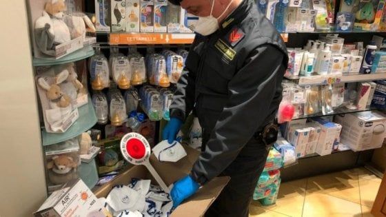 Coronavirus: sequestrate 773 igienizzanti mani non a norma