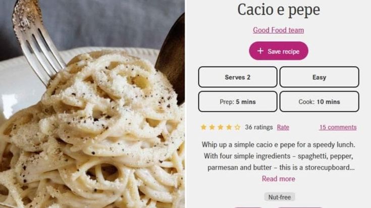 Cacio e pepe con burro e parmigiano? Roma si ribella e la Bbc corregge l’errore sulla ricetta online