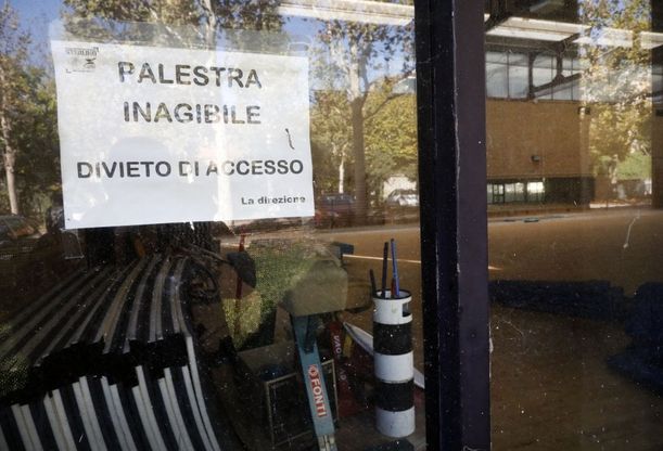 Bologna, la palestra dello Sterlino abbandonata
