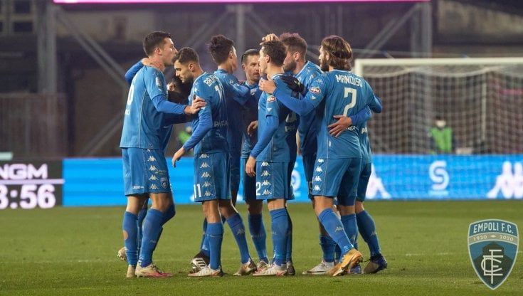 Serie B: prove di fuga per l'Empoli, Salernitana travolta 5-0