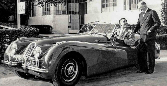 In vendita la Jaguar di Clark Gable