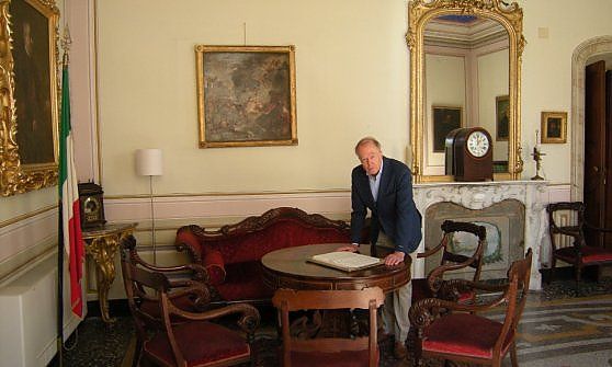 A Villa Migone, il nipote del generale tedesco che firmò la resa