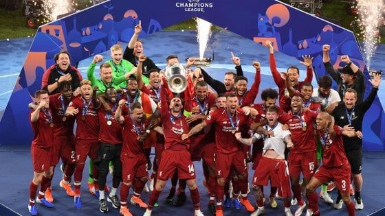 Champions: Tottenham-Liverpool 0-2, Salah e Origi regalano la sesta coppa ai Reds