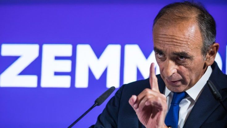 Si sgonfia Zemmour: “Se scappo dalla Francia vengo a vivere in Italia”