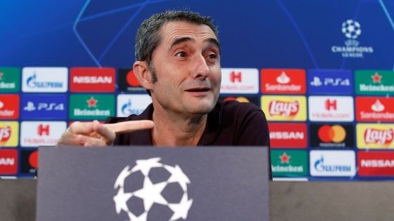 Barcellona, Valverde: ''Inter in grande forma, sarà dura. Messi? Decido all'ultimo''