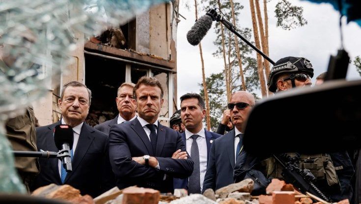 Draghi, Macron e Scholz sul teatro di guerra