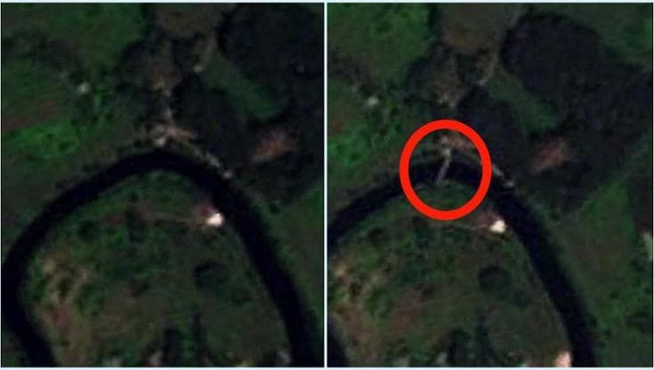 Incursione ucraina nel Kursk, 'spunta' un ponte costruito in un giorno: le immagini satellitari