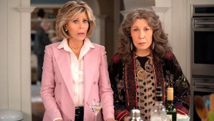 'Grace and Frankie' la tenerezza della terza età