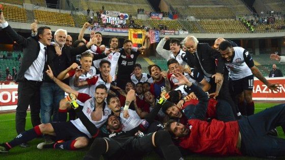 Serie B, il Cagliari fa festa: immediato ritorno in A
