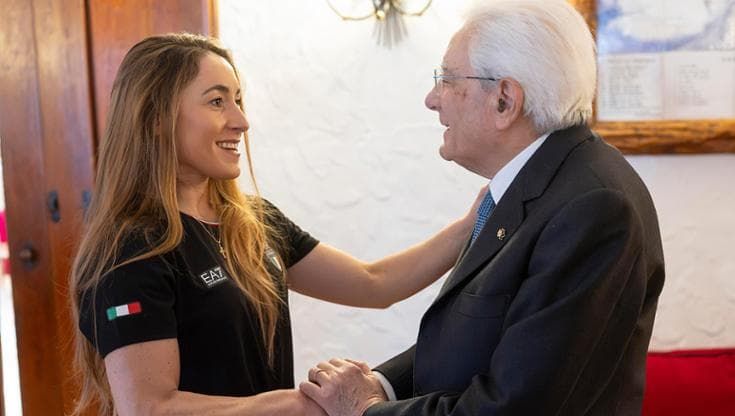 I Giochi di Mattarella tra selfie, battute e telefonate: “Siete stati favolosi”