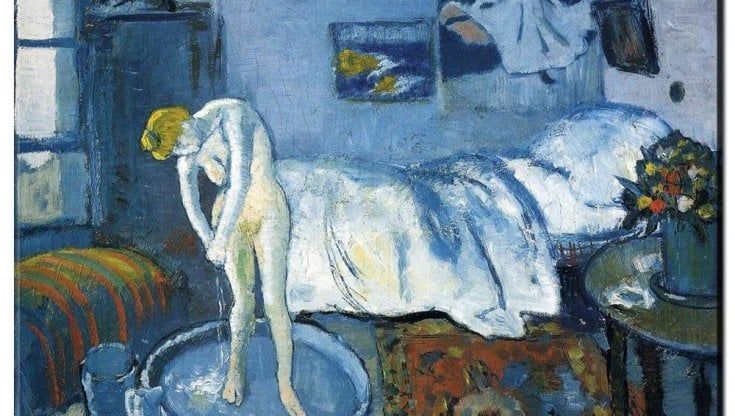 Arte, dettagli nascosti nei dipinti di Picasso. Il mistero dell'uomo sotto "La stanza blu"