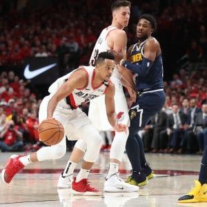 Playoff Nba: Denver sbanca Portland, Toronto passa a Philadelphia