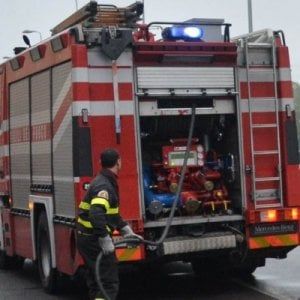 Maltempo nel Grossetano: il fiume Elsa e fossi in piena a Manciano