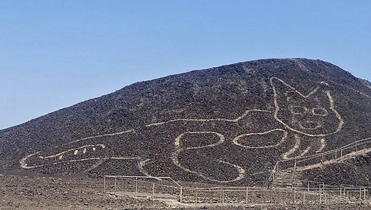 Perù, il mistero delle Linee di Nazca: ora spunta un gatto di 37 metri 
