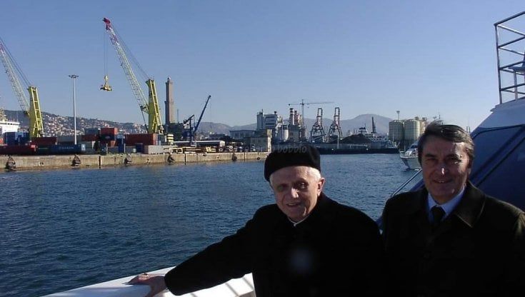 Ratzinger, la sua visita al porto di Genova: "Umiltà e candore in quella giornata speciale"