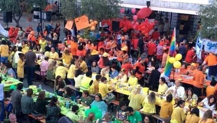 Ritorna la Colorata Cena: “Socialità e buonumore, anche così si difendono i diritti”