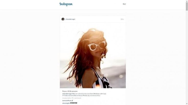 Instagram, il sito cambia look