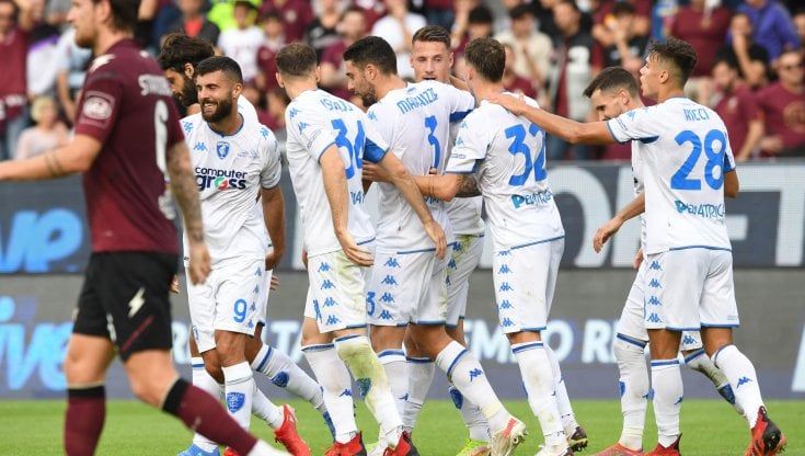 Salernitana-Empoli 2-4: ai toscani basta un tempo, i granata si svegliano tardi