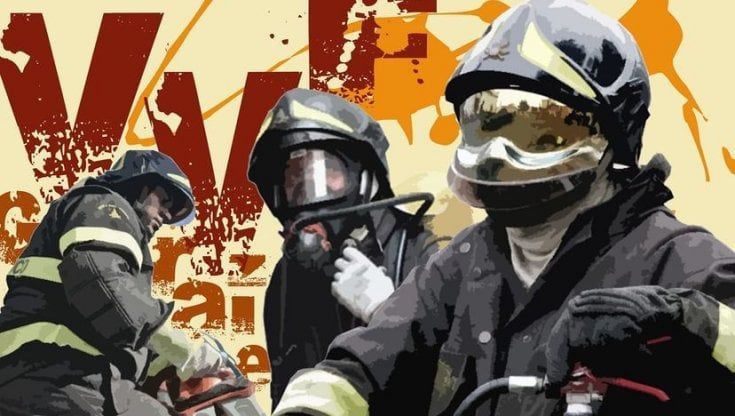 I vigili del fuoco visti da tatuatori e writer nel calendario sociale